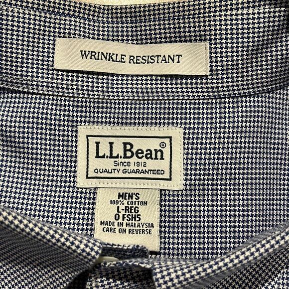 L.L. Bean short sleeved men’s size large shirt. - Picture 5 of 6